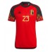 Lacne Muži Futbalové dres Belgicko Michy Batshuayi #23 MS 2022 Krátky Rukáv - Domáci